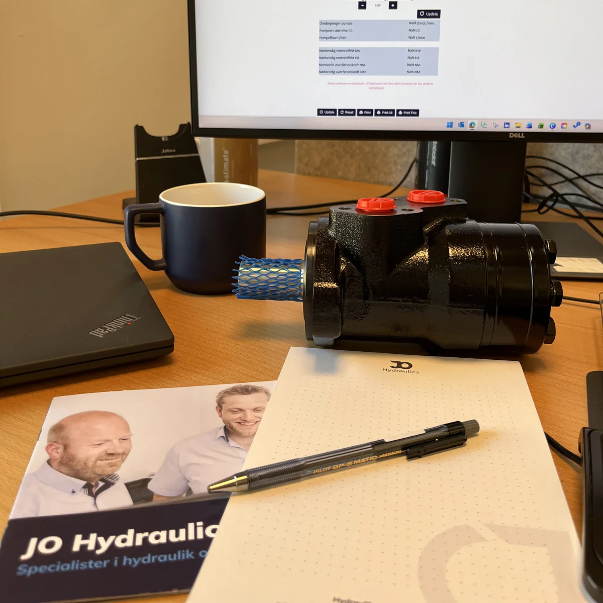 JO Hydraulics team i Skanderborg
