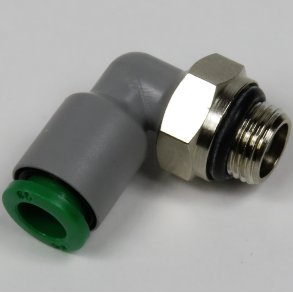 Lynfittings vinkel 1/8 - 6 mm