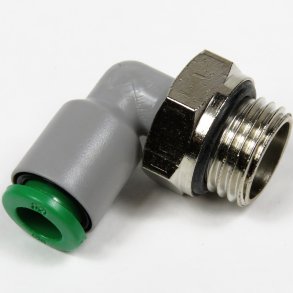 Lynfitting vinkel 1/4 - 6 mm