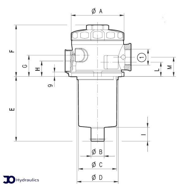 Returfilter 1 1/2"