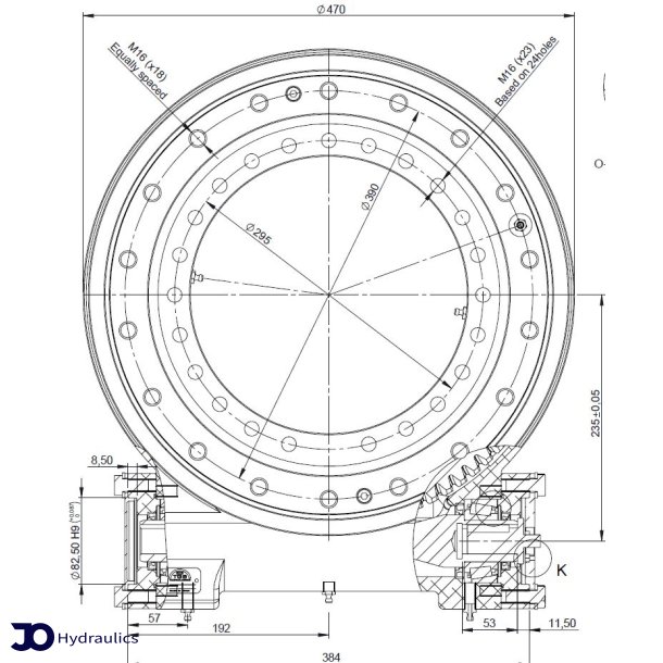 Slewdrive Alu