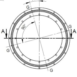 Drejekrans uden t�nder