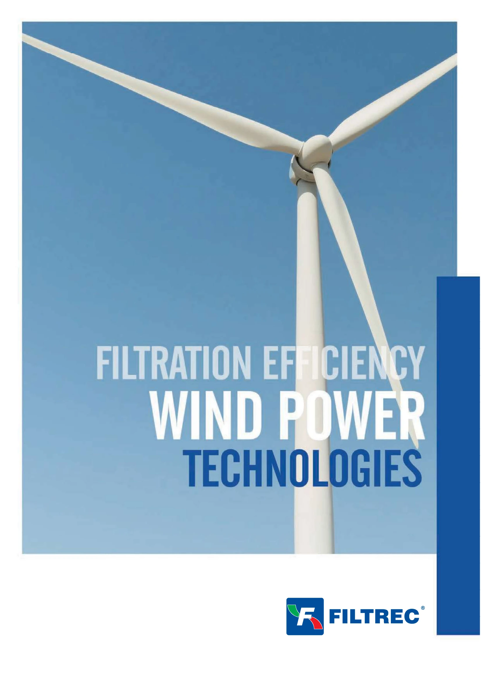 Filtrec filtre til vindenergi &ndash; brochure