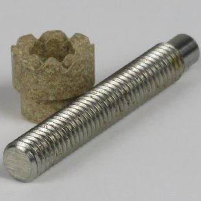 Gevindbolt 6x40 mm inkl. keramikring