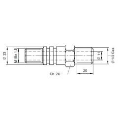 Nipler til teleskopcylindre