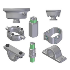 Tilbeh&oslash;r til teleskopcylindre