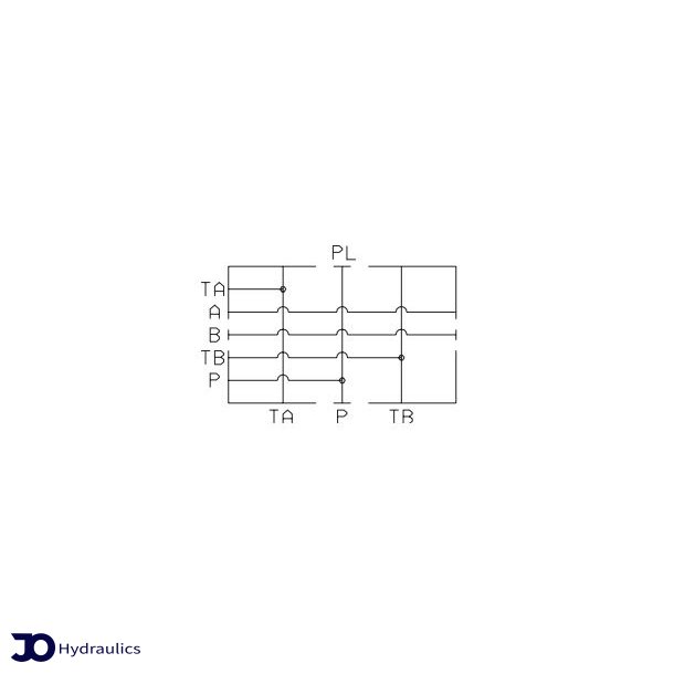 Cetop 5 - NG10 Modul stakbar