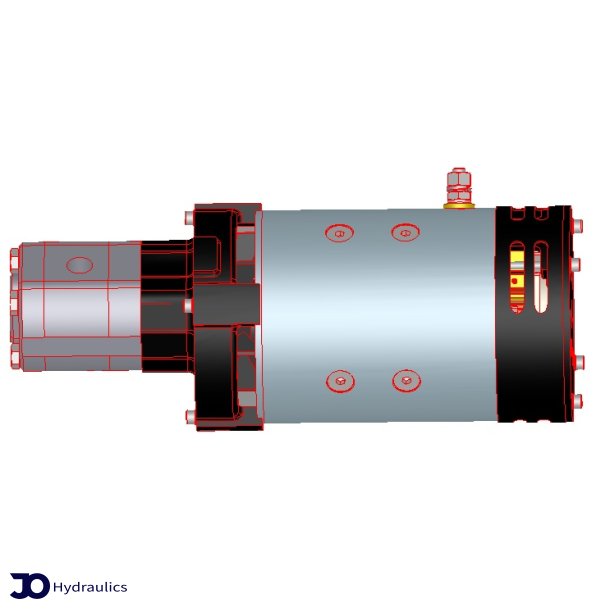 DC motor/pumpeenhed 12V with termo