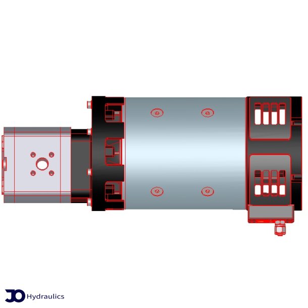 DC motor/pumpeenhed 48V