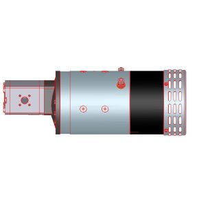 DC motor/pumpeenhed 48V