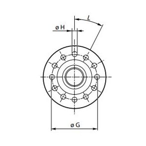Flange til gear RE4804NFS357,18/ME18