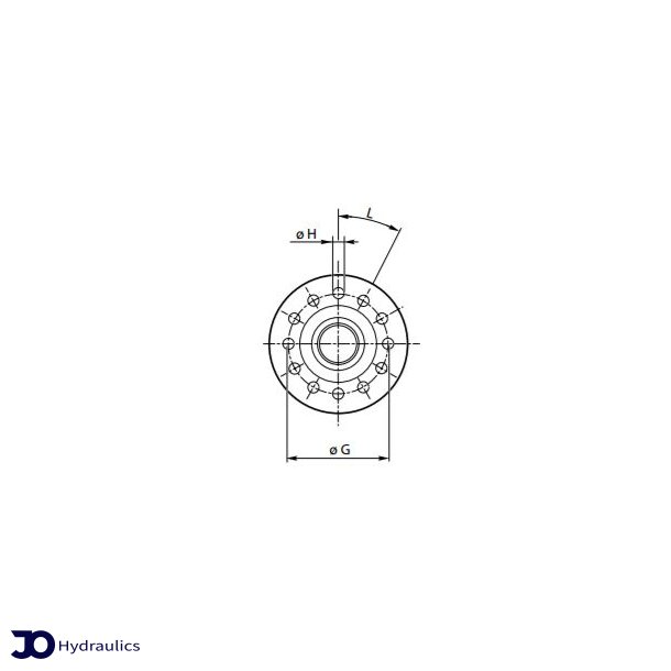 Flange til gear RE4804NFS357,18/ME18