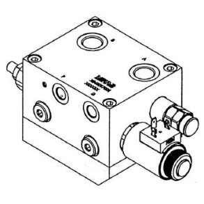 Overcenterventil Enkelt