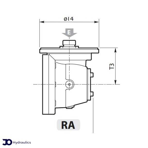 Gearbox angle