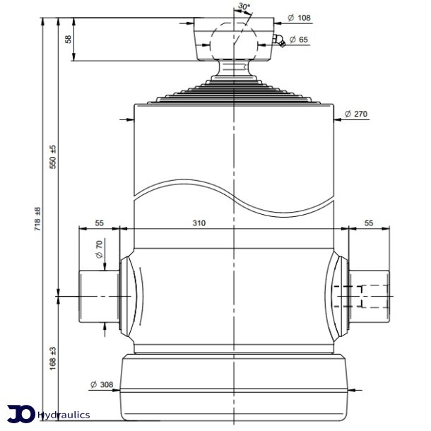 Teleskopcylinder