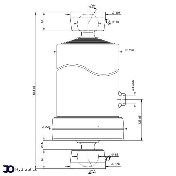 Teleskopcylinder