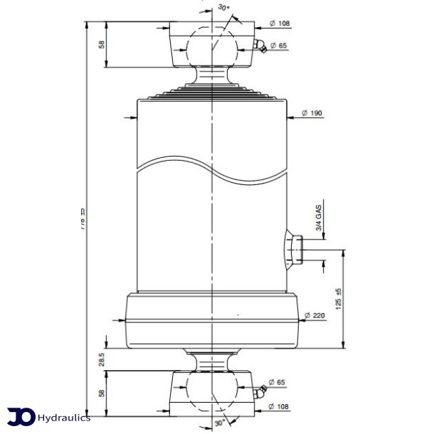 Teleskopcylinder