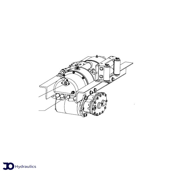 JEL5100 1/470 24V ELEC WINCH CE-MED.DRUM