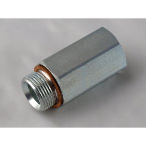 Nippel m Slangebrudsventil