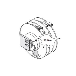 2+2-vejs el-slangerulle med slange