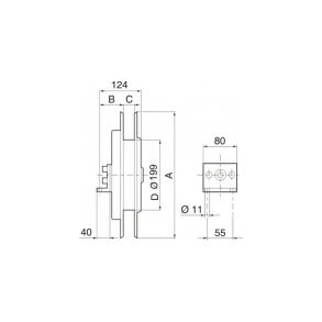 1-vejs slangerulle FL - u. slange