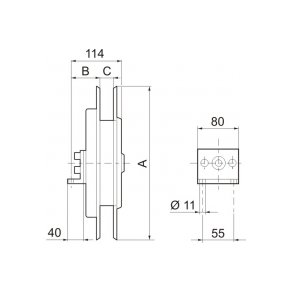 1-vejs slangerulle FM - u. slange