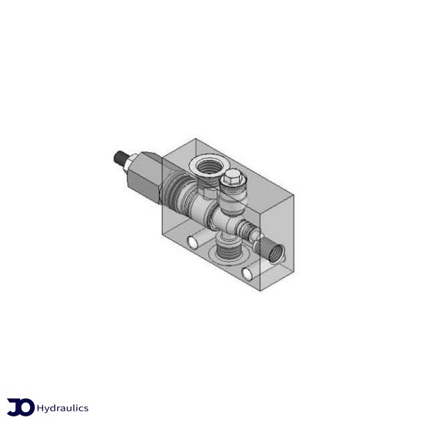 Overcenterventil Enkelt