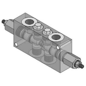 Overcenterventil Dobbelt