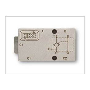 Pilotstyret Kontraventil, Enkelt