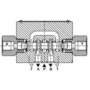 Automatic directional valve
