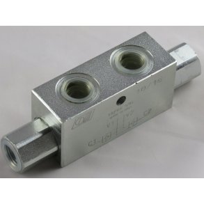 Pilotstyret Kontraventil, Dobbelt