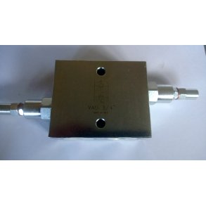 Dobbelt Overtryksventil 10-180 bar