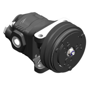 NPLH16 pumpe med 12vdc magnetkobling