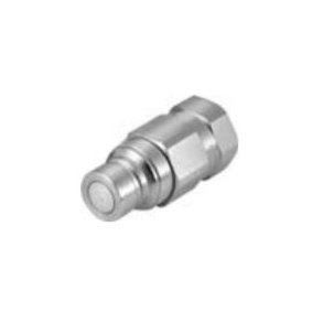 Flat face kobling han 1/2