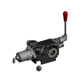 Tipventil - 3 tryk med n�dh�ndtag