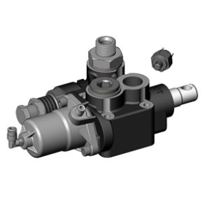 Proportional pneumatisk tipventil