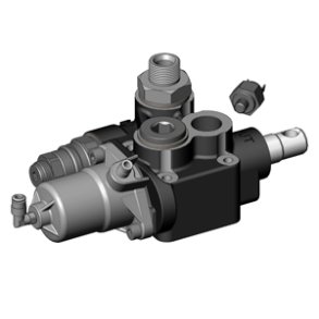 Proportional pneumatisk tipventil