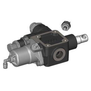 Proportional pneumatisk tipventil