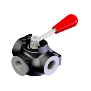 3/2 vejs ventil manuel