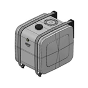 Hydrauliktank aluminium 150 L 1�
