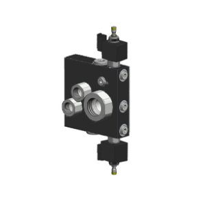 By Pass Ventil twin pumper - Steel 24Vdc