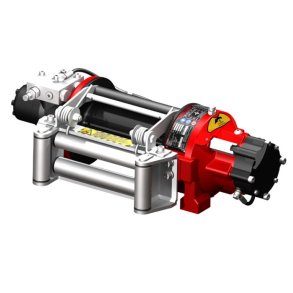 Hydraulik tr�kspil  manuelkobling