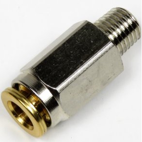 Lynfitting Lige M8 X1 for 6 mm