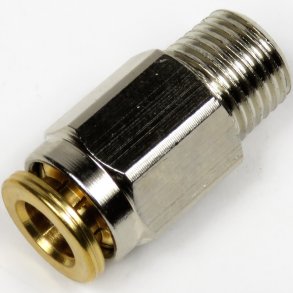 Lynfitting Lige M10 X 1 for 6 mm