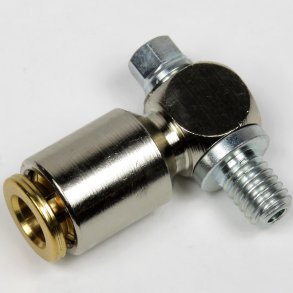 Lynfitt.Drej 90 M6X1 for 6 mm