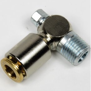 Lynfitt.Drej 90 M10 for 6 mm