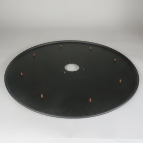 Sideplade for fjedersiden