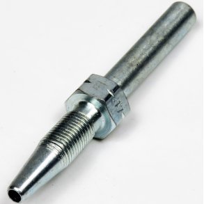 Slangestuds lige 6mm, L1=30