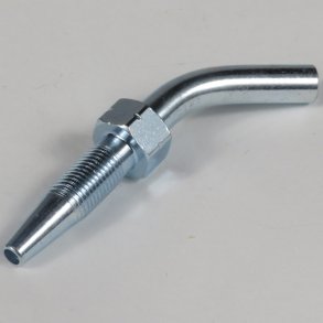 Slangestuds 45� H=24 MM kort