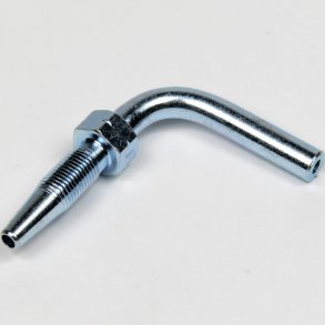 Slangestuds 90� 6mm,H=14